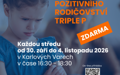 Podzimní kurz Pozitivního rodičovství Triple P v Karlových Varech